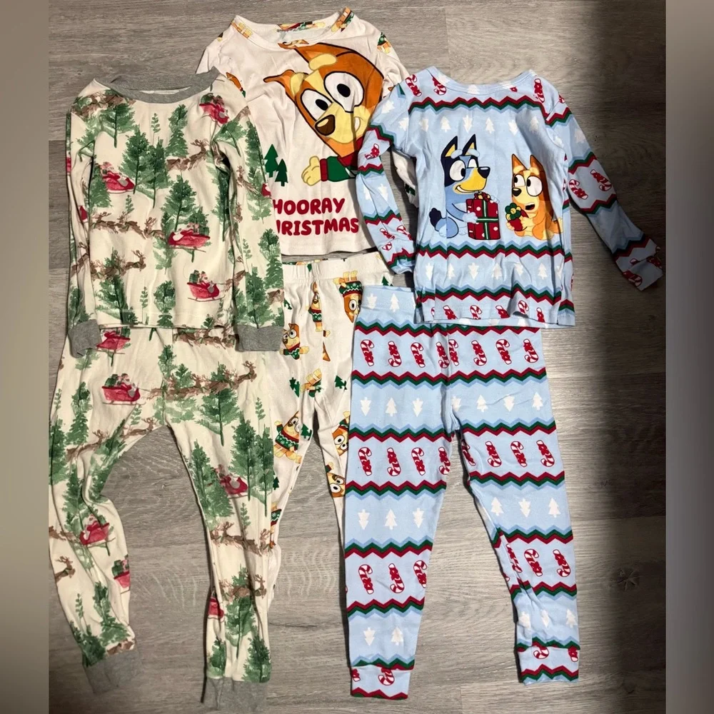 Toddler Unisex Christmas Pajama Bundle - Picture 1 of 4